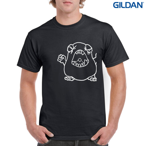 Bleep - Mens Heavy Cotton T-Shirt Thumbnail