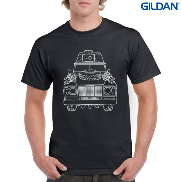 Tank - Mens Heavy Cotton T-Shirt Thumbnail