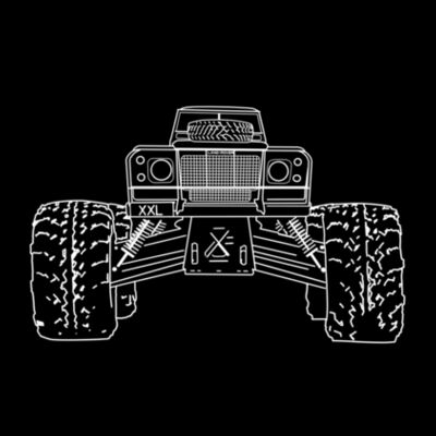 Monster - Mens Heavy Cotton T-Shirt Design